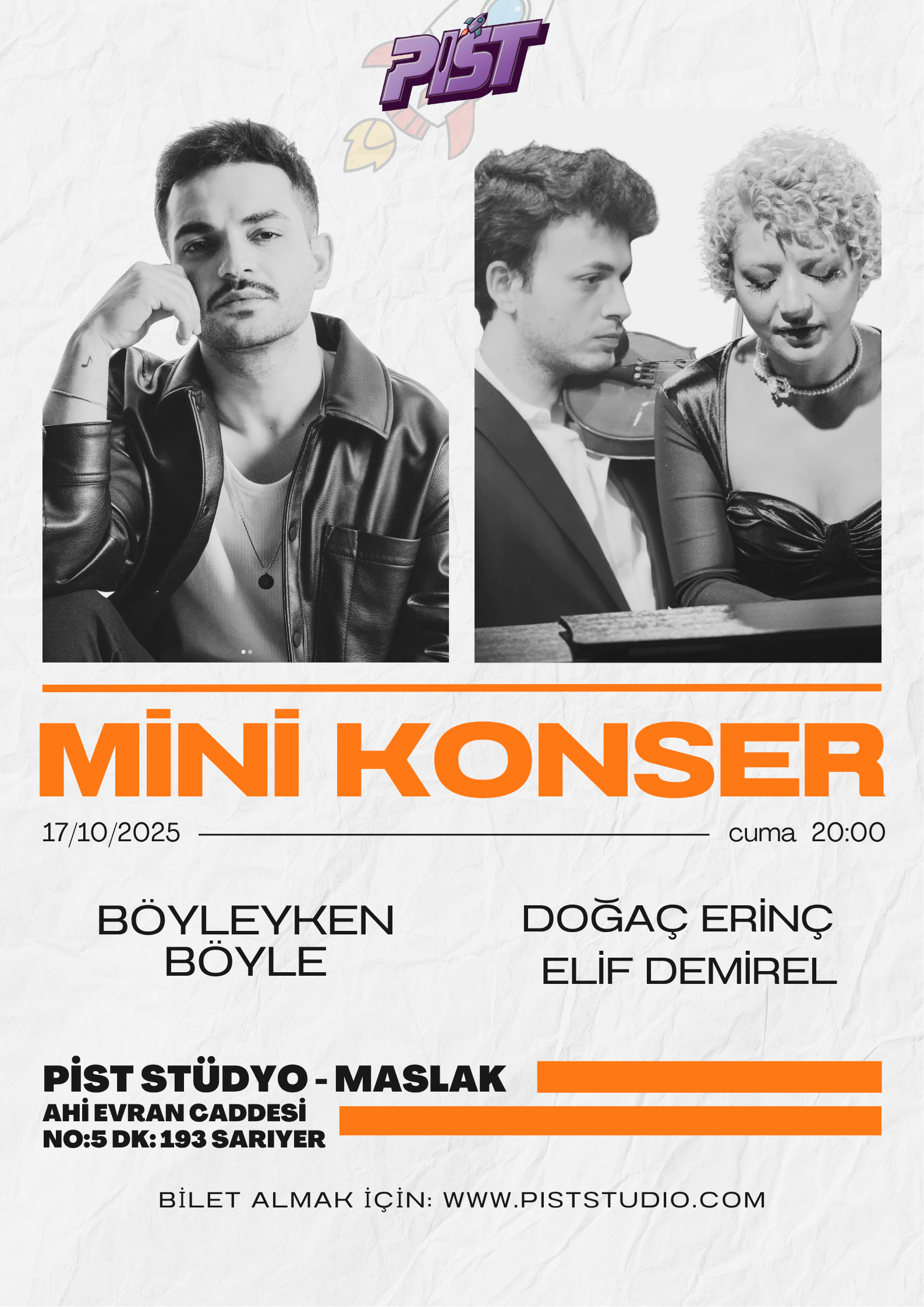 Böyleyken Böyle & Elif Demirel & Doğaç Erinç Mini Konseri